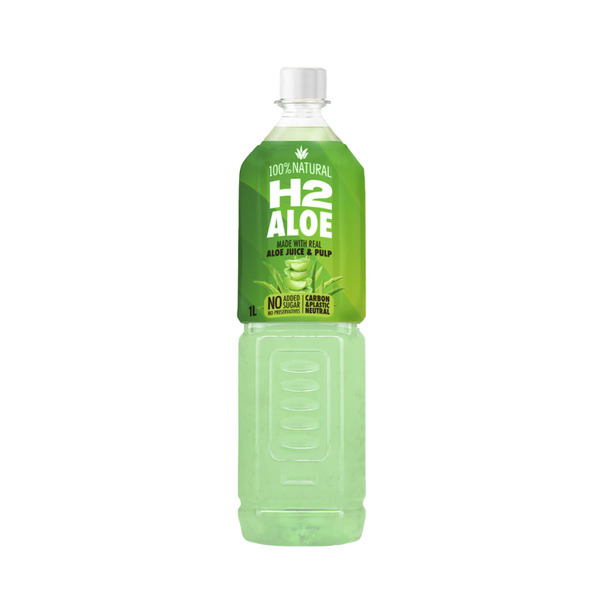 Calories in H2aloe Aloe Vera Water Pure