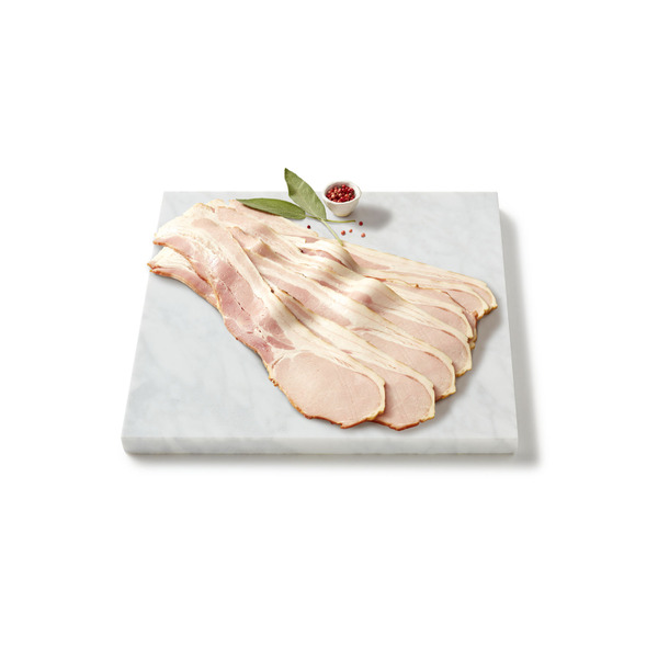 Primo Middle Bacon Rind On | approx. 100g