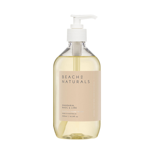 Beach Road Naturals Basil Lime & Mandarin Castile Hand Wash