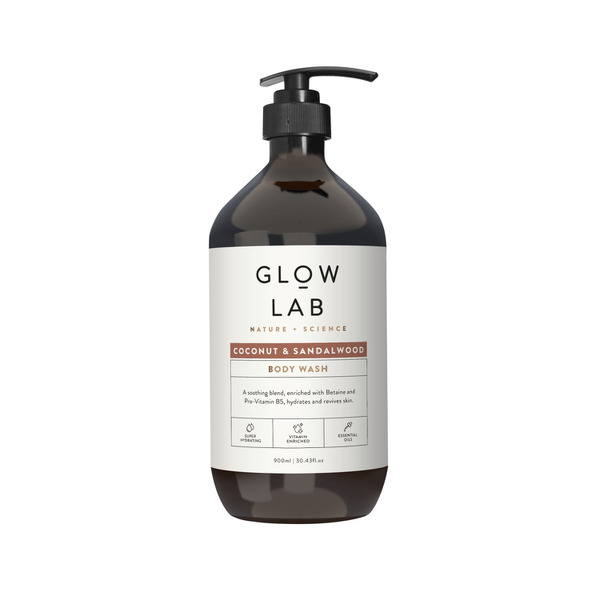 Glow Lab Coconut & Sandalwood Body Wash