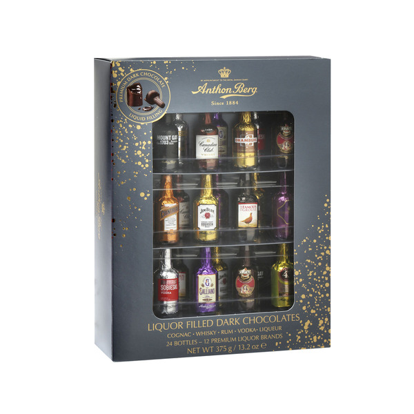 Anthon Berg Chocolate Liquers Mini Bar 24 Pack 375g