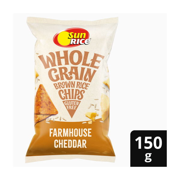 Sunrice Brown Rice Chips Cheese