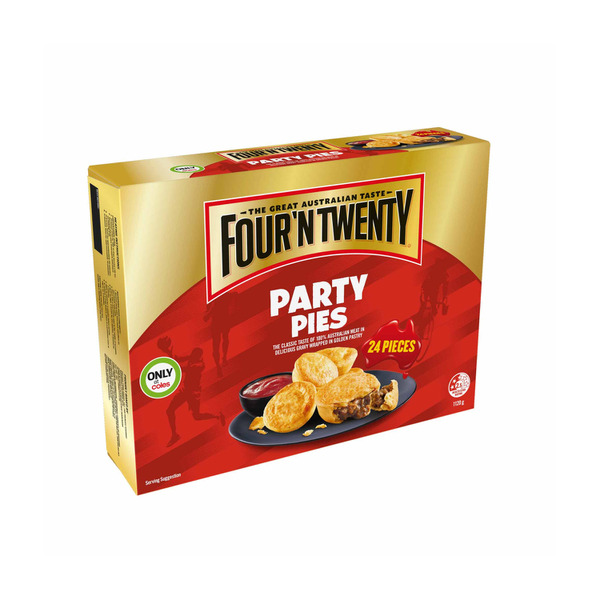 Four N Twenty Afl Party Pies 24 Pack