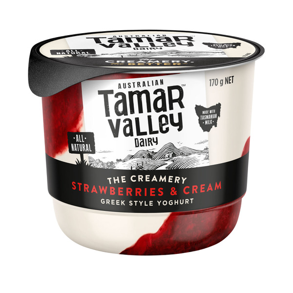 Tamar Valley The Creamery Yoghurt Strawberries & Cream