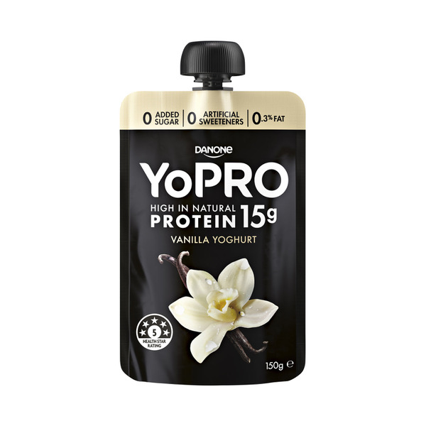 YoPro Yoghurt Pouch Vanilla
