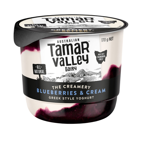 Tamar Valley The Creamery Yoghurt Blueberries & Cream