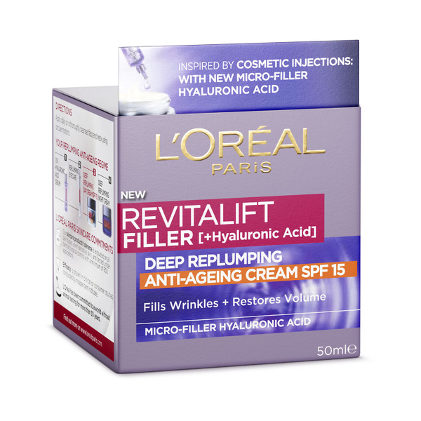 L'Oreal Revitalift Filler SPF 15 Day Moisturiser 50mL