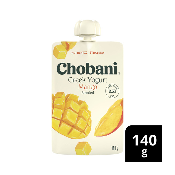 Chobani Greek Yogurt Pouch Mango