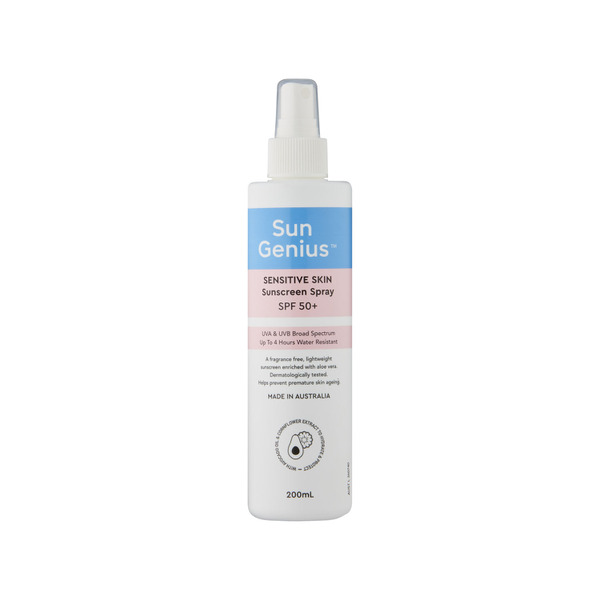 Sun Genius Sensitive Skin Sunscreen Spray SPF 50+