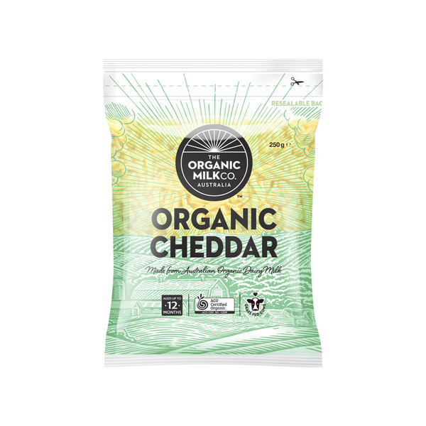 The Organic Milk Co. Organic Shredded Cheddar | 250g