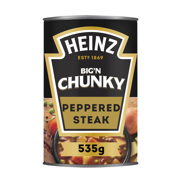 Heinz Big'N Chunky Peppered Steak Soup