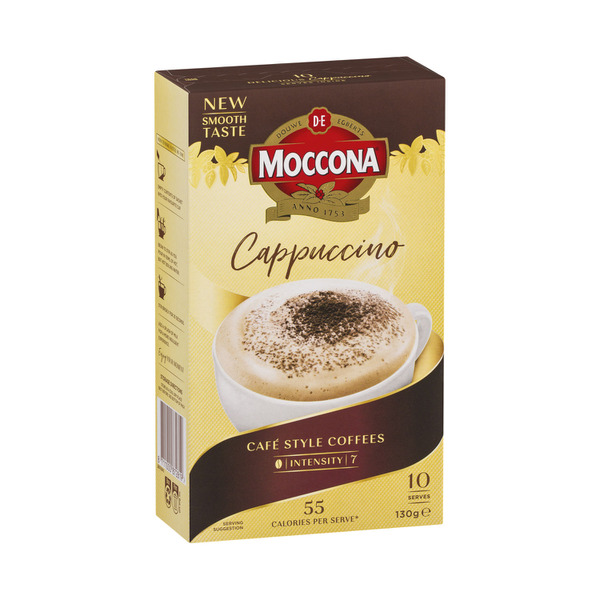 Moccona Cafe Classics Cappuccino Sachets