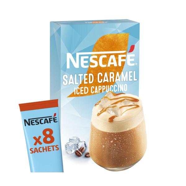 Nescafe Iced Salted Caramel Coffee Sachets