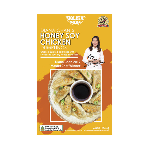 Golden Wok Diana Chan Honey Soy Chicken Dumplings