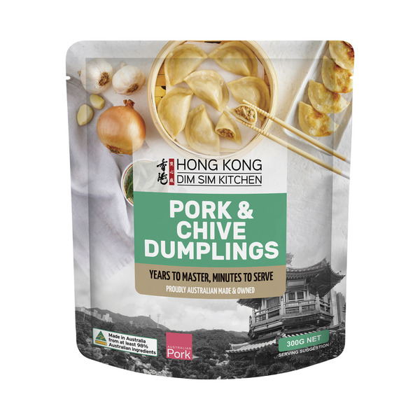 Hong Kong Dim Sim Pork And Chive Dumplings