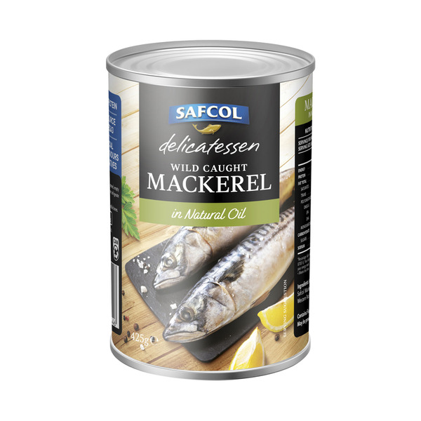Safcol Wild Caught Mackerel In Oil