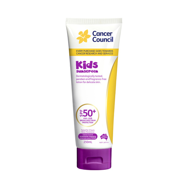 Cancer Council SPF 50+ Kids Sunscreen | 250mL