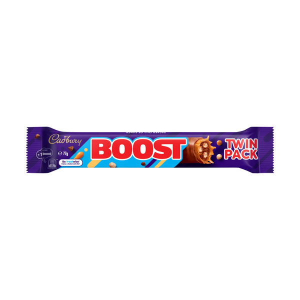 Buy Cadbury Boost Chocolate Bars Twin Pack 77g