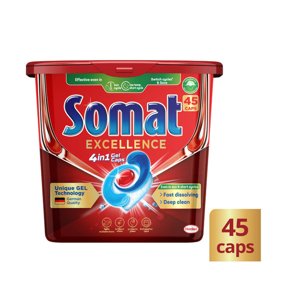 Somat Excellence Dishwashing Tablets | 45 pack