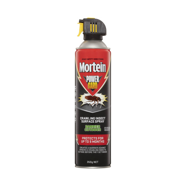 Mortein PowerGard Crawling Insect Surface Spray Barrier Outdoor 350g