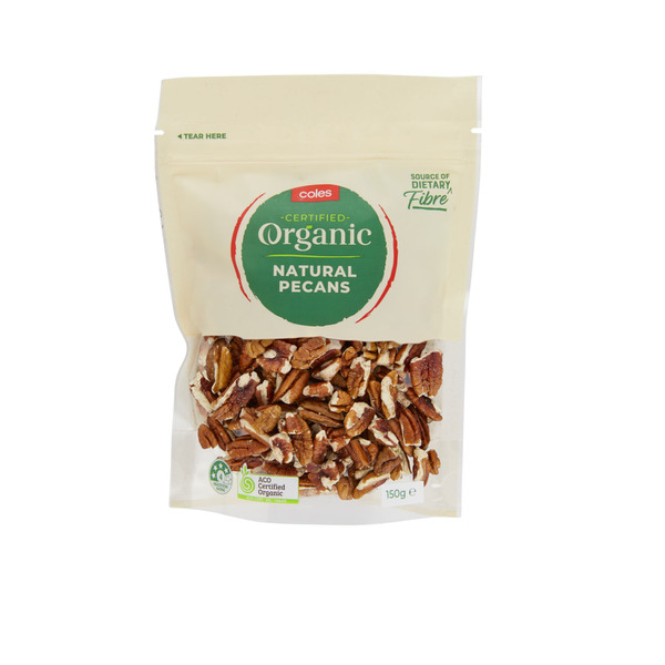 Buy Coles Organic Pecans 150g | Coles