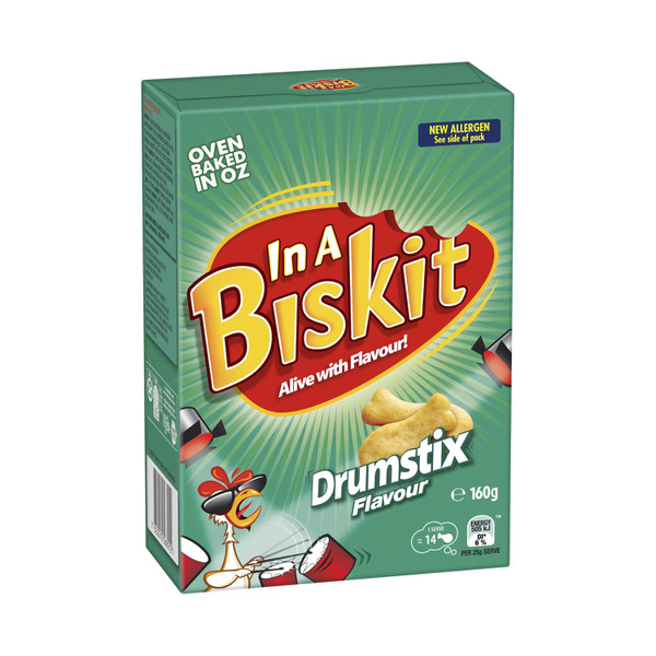 In A Biskit Chicken and Drumstick Flavoured Crackers