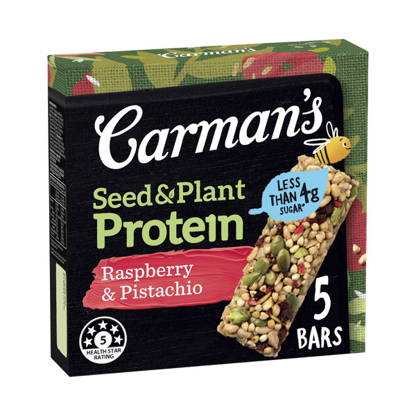 Plant Protein Bar Raspberry Pistachio 5 Pack