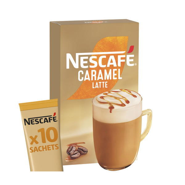 Nescafe Caramel Latte Coffee Sachets