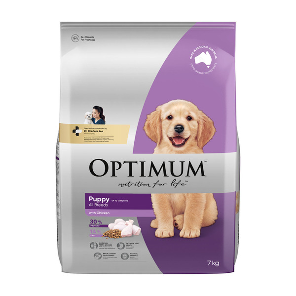 Optimum Puppy Chicken Dry Dog Food 7kg