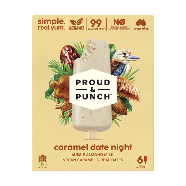Calories in Proud & Punch Proud & Punch Caramel Date Night 6 Pack