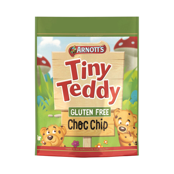 Buy Arnotts Gluten Free Tiny Teddy Choc Chip Biscuits 120g