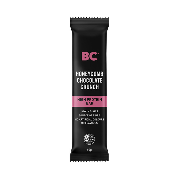 BC Snacks Honeycomb Chocolate Crunch High Protein Bar