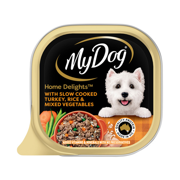 Buy My Dog Home Delights Chunks In Gravy With Slow Cooked Turkey Rice