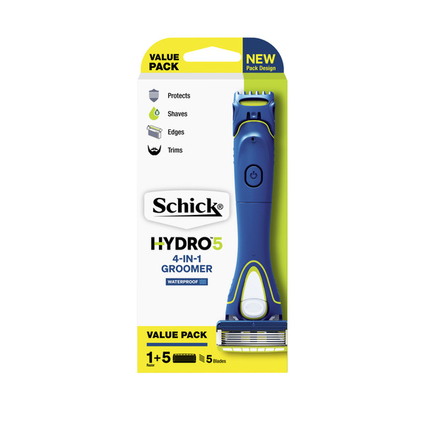 Schick Hydro 5 Razor Kit Groomer Value Pack