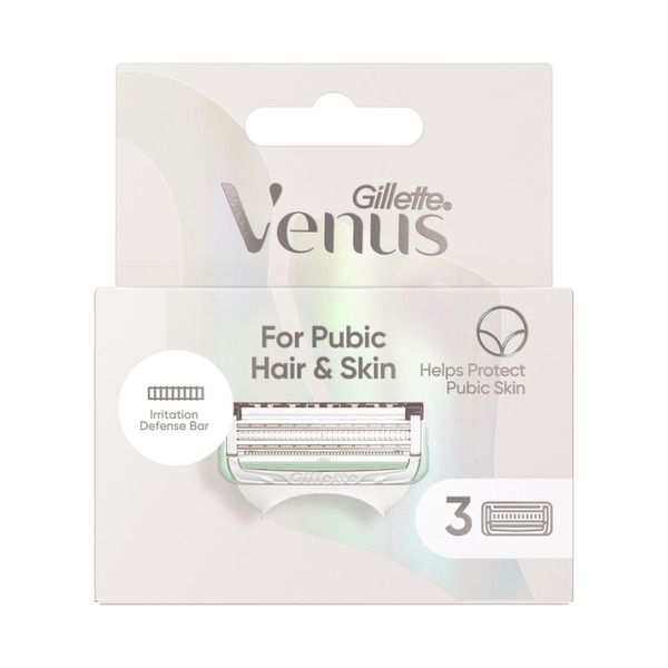 Gillette Venus Pubic Hair & Skin Blades | 3 pack