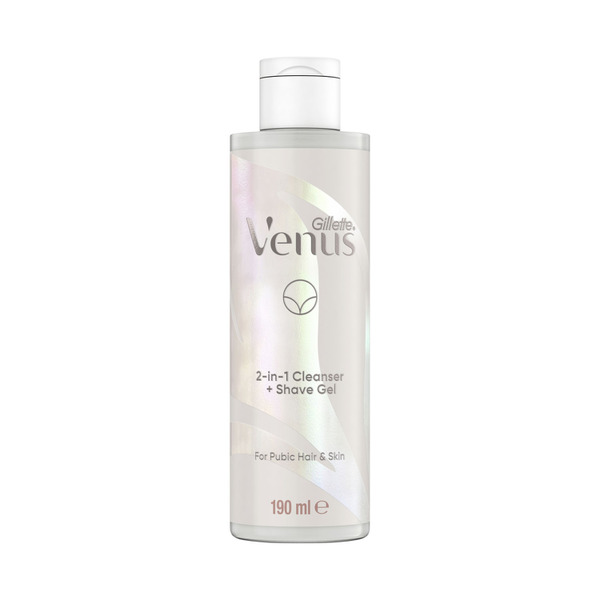 Gillette Venus 2 In 1 Pubic Hair & Skin Shave Gel & Cleanser