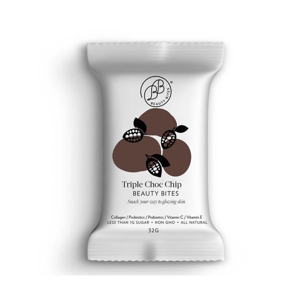 Calories in Krumbled Collagen Beauty Bites Triple Chocolate Chip