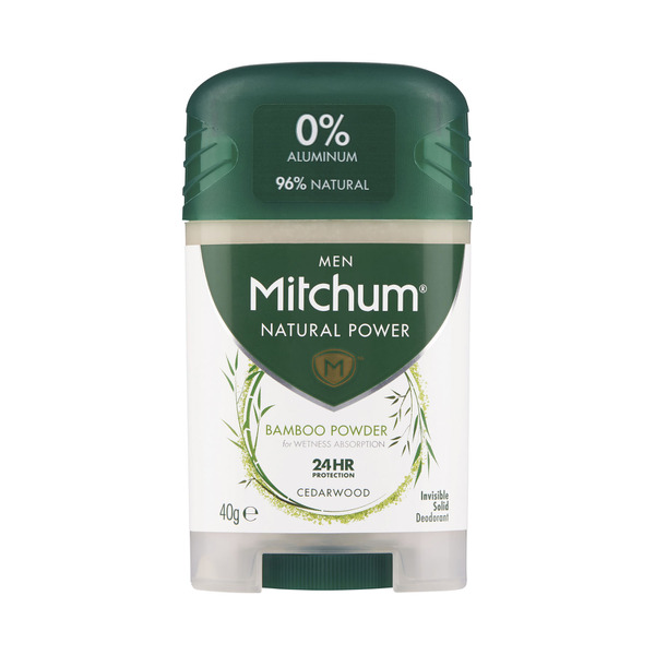 Mitchum Natural Power Cedarwood Roll On