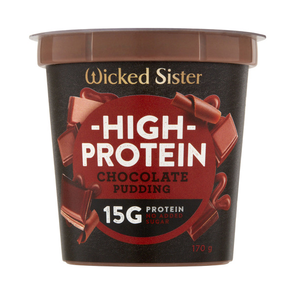 High protein chocolate pudding