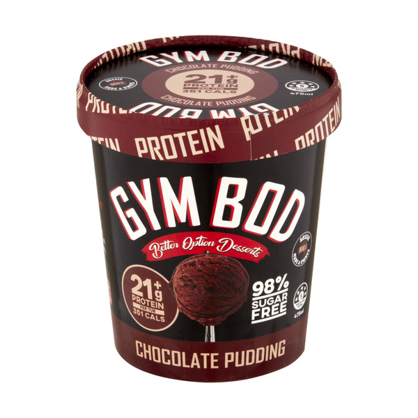 Gym Bod Chocolate Pudding 475mL