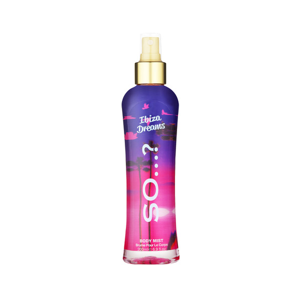 So Ibiza Dreams Summer Escapes Body Mist 200mL