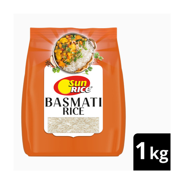 Buy Sunrice Basmati Rice 1kg | Coles