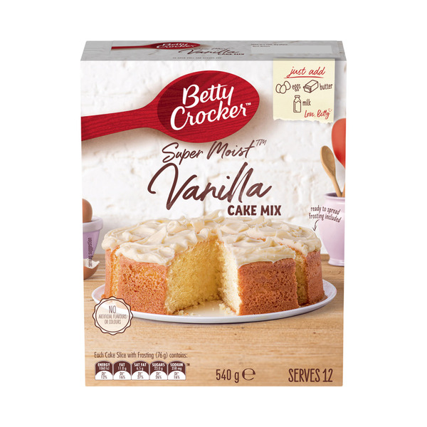 Betty Crocker Vanilla Cake Mix