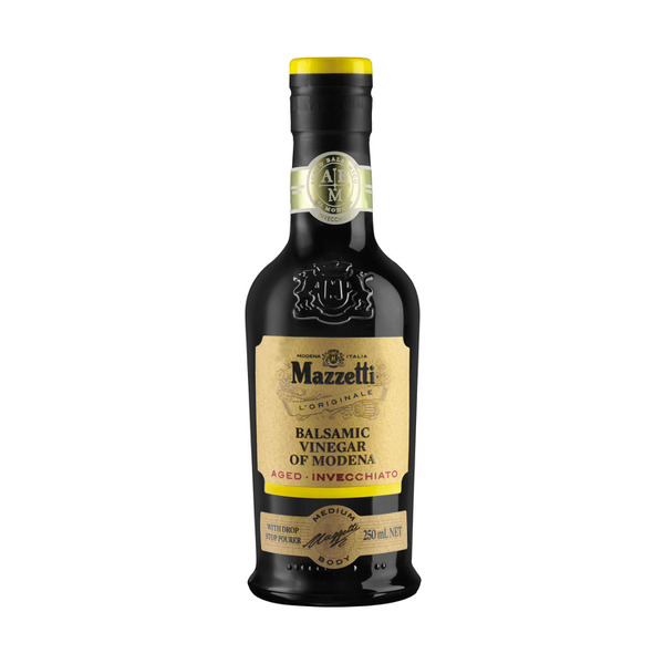 Calories in Mazzetti Aged Balsamic Vinegar Gold Label 4 Seal