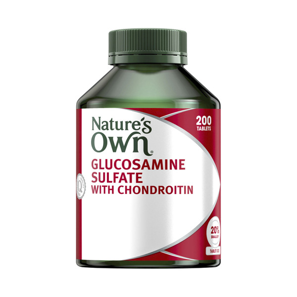 Nature's Own Glucosamine Sulfate & Chondroitin Joints Tablets