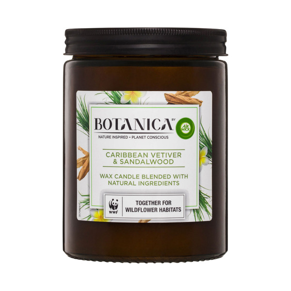 Botanica Caribbean Vetiver & Sandalwood Candle