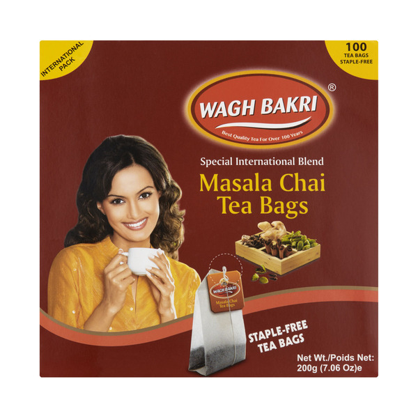 Calories in Wagh Bakri Masala Chai Tea Bags