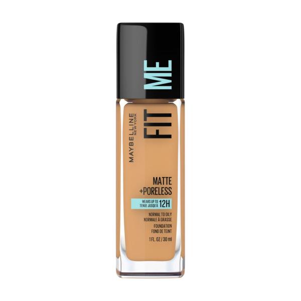 Buy Maybelline Fit Me Matte Pore Foundation Golden Caramel 30mL | Coles