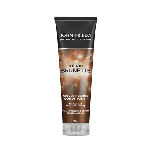 John Frieda Brilliant Brunette Moisturising Conditioner 250mL