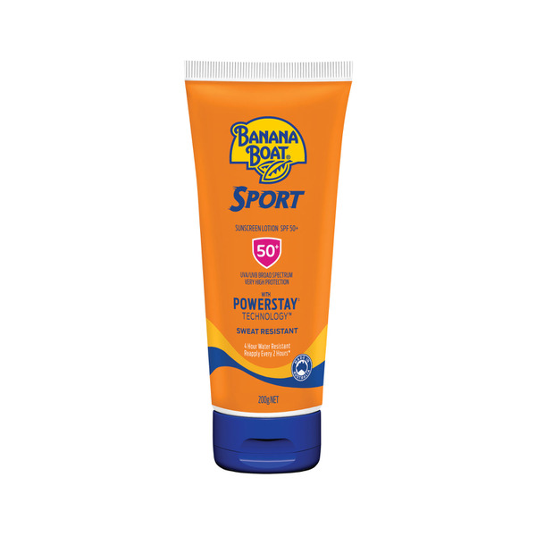 Banana Boat SPF 50+ Sunscreen Sport